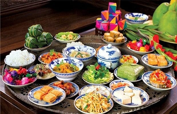 cúng giao thừa như thế nào - mâm cúng miền trung
