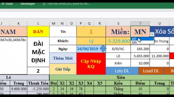 Hé lộ cách tính lotto bằng excel siêu chuẩn