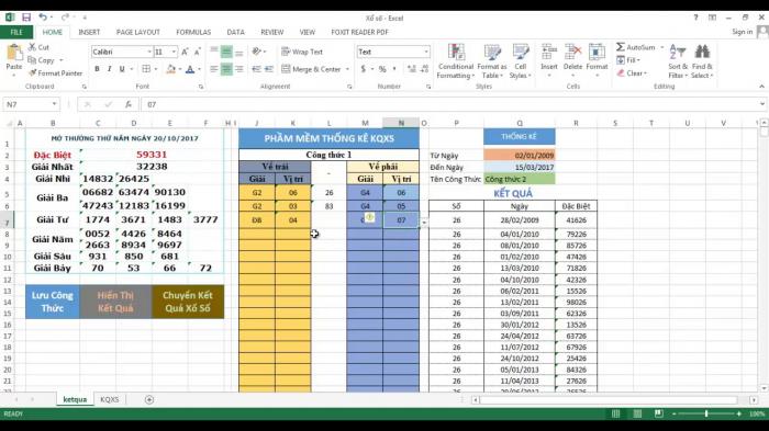 Hé lộ cách tính lotto bằng excel siêu chuẩn