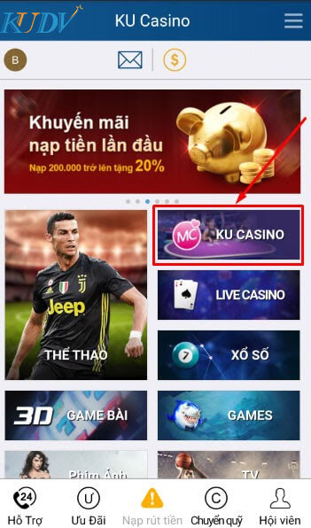 Đăng nhập để chơi poker trên KUBET