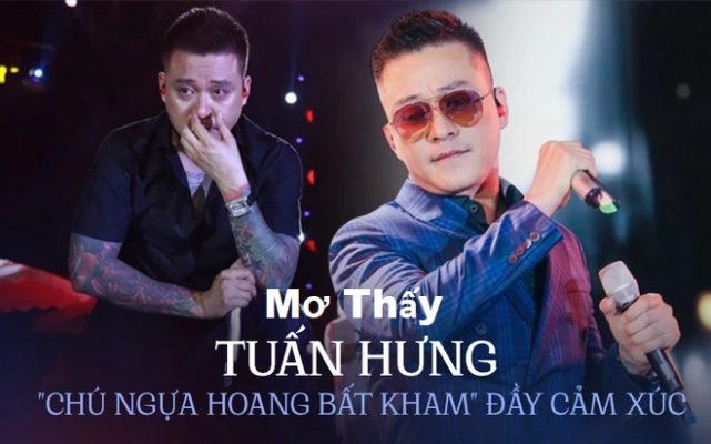 mo thấy ca sĩ tuấn hưng
