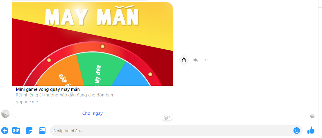 Tạo Mini Game Quay Số May Mắn