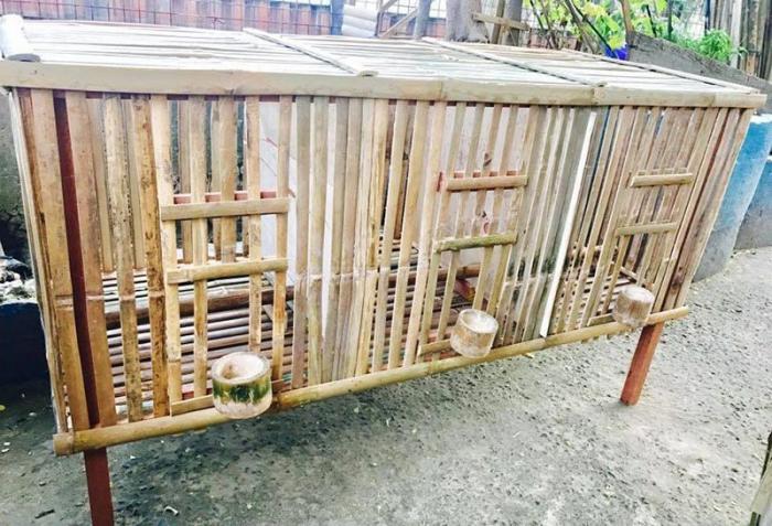 Hướng dẫn cách làm chuồng gà tre chuẩn nhất