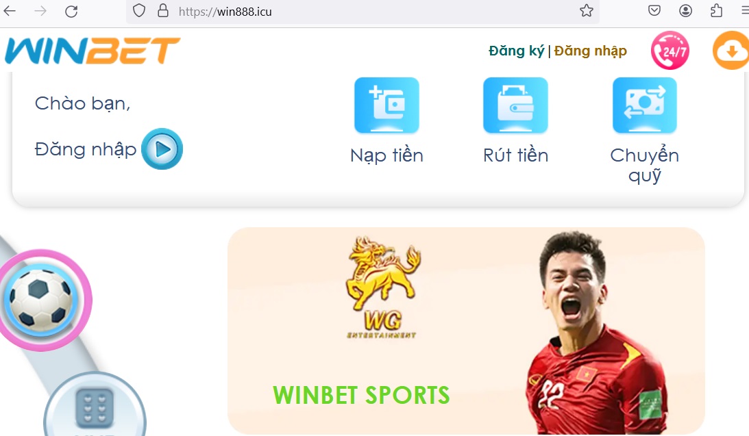 giao diên win888