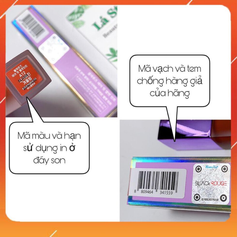 Son Black Rouge A12 có màu gì? Đánh giá Son môi Black Rouge A12 how-to-phan-biet-son-black-rouge-a12-auth-fake
