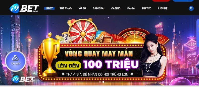 Giao diện I9bet61 nổi bật